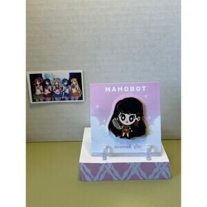 Mamobot Sailor Moon Anime Pin Senshi Dolls Sailor Mars Red